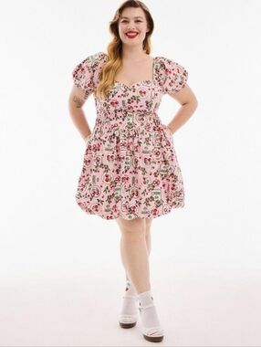 Torrid Retro Chic Cherry On Top Bubble Dress NWT Sz 20
